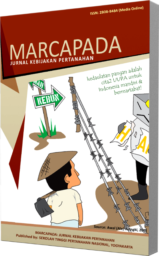 					View Vol. 5 No. 2 (2026): Marcapada: Jurnal Kebijakan Pertanahan
				